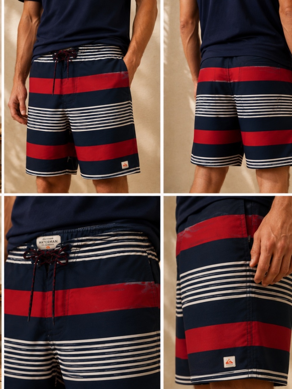 Stripe shorts